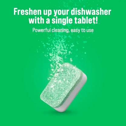 Rockin' Green Deep Cleaning and Deodorizing Tablets for Dishwashers, Washing Machines, and Garbage Disposals, Removes Odor and Residue (Dishwasher Cleaning Tablets, 8 Pack) - size: 1 Count (Pack of 8), style: Dishwasher Cleaning Tablets