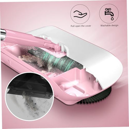 Hand Push Sweeper Manual Vacuum Sweeper 2 in 1 Hand Push 180 Degree Rotating Sweeping Mop Crumb Vacuum Cleaner Home Cleaning Tool for Sweeping Style2 - color: Style2