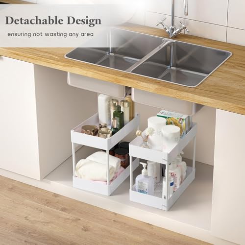 danpinera Storage Cart, 4 Tier Narrow Rolling Storage with Wheels & Dividers, Bathroom Organizer Slim Laundry Cart with Handle Hanging Cups Hooks, White - style: 4 Tier White