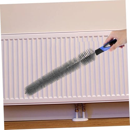 Dust Cleaning Brush Tool for Home Radiators and Refrigerators Ergonomic Handle for Easy Access to Condenser Coils Practical Cleaning for Appliances