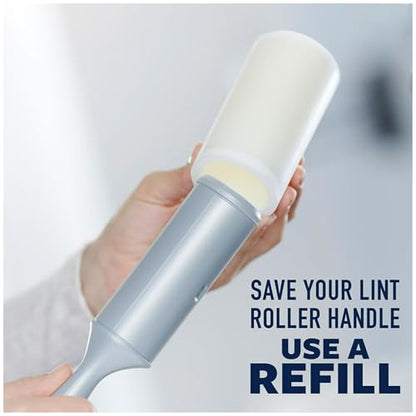 Scotch-Brite Everyday Clean Lint Roller Refills 6 Roller Refills 420 Sheets White