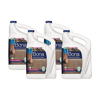 Bona Hardwood Floor Cleaner Refill, 4 pack - size: 128 Fl Oz (Pack of 4)