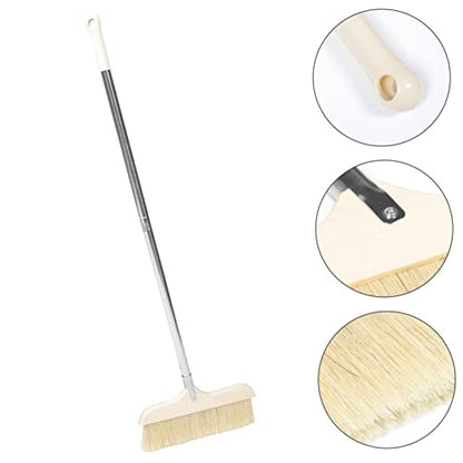 Long Handle Soft Bristle Brush Detachable Sweeping Broom Floor Cleaning Broom for Home