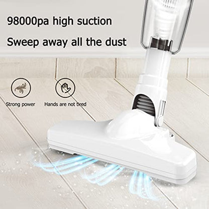 Vacuum Cleaner 60W Handheld Stick Vacuum with 30 Mins Long Runtime, Lightweight Pet Hair Vacuum Upright Vacuum Cleaner for Carpet Hard Floor Keyboard Floor Vleaner Machine