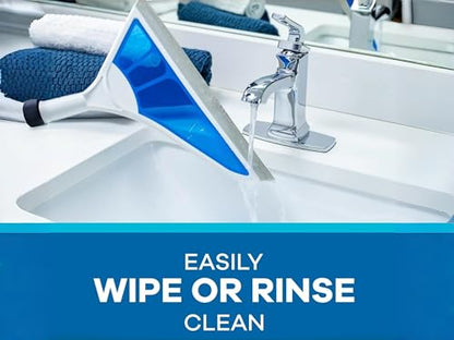 Airflow Technology Broom with Telescopic Handle, Lightweight Multi-Surface Floor Sweeper for Home & Hard Floors