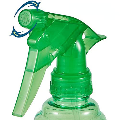 Spray Bottles - 3 Pack, 16 oz - Mist/Stream, Bright Colors, Sturdy, Leak Proof, BPA Free, For Cleaning, Plants, Pet, Vinegar, BBQ, Hair, Cooking - Perfect Size, Easy to Use. With Labels, Funnel