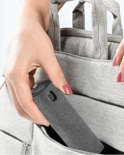 Screen Cleaner Spray and Wipe Screen Cleaner Tool Touch Screen Cleanerfor iPhone Computer Laptop Tablet MacBook Tesla Display Eyeglasses New Car Accessories（Grey） - color: Grey