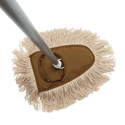 Stanley Home Products Washable Nylon Dry Mop - Removes Dust and Dirt from Surfaces and Hard to Reach Areas (Complete Mop) - size: Complete Mop