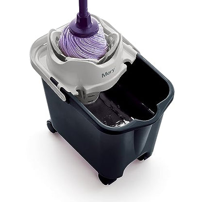 Rayen 0336.12 Mery's Mop Bucket, Gray 38.2 x 25.5 x 39 cm
