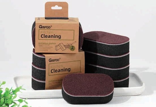 Scrubbing sponges Without Scratches-Esponjas de fregado sin arañazos (Blak-Negro) - color: Blak-negro