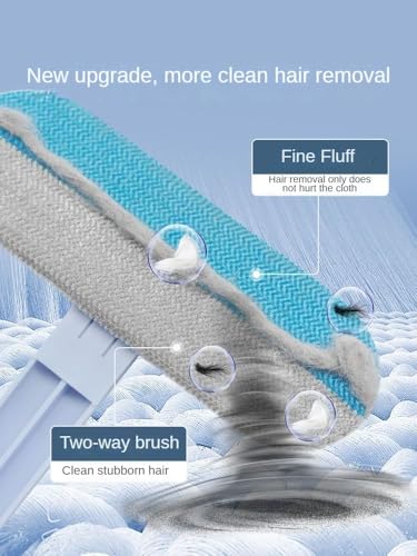 3-in-1 Pet Hair Remover Brush - Long Handle, Multifuctional Tool for Pet Hair Removal on Furniture, Carpets, and Clothing