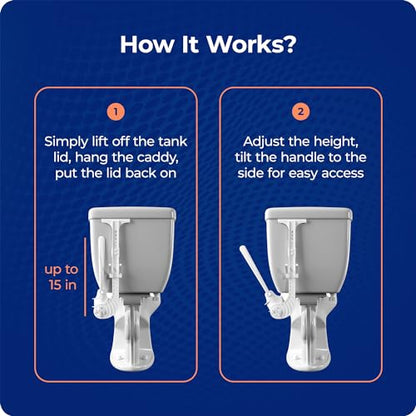 Squatty Potty Invisibrush Hidden Toilet Brush