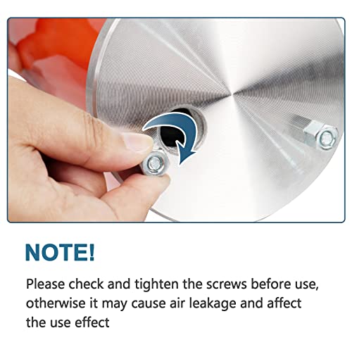 Portable High Pressure Kinetic Toilet Plunger Air Drain Blaster Pump for Bath Toilets Bathroom Shower Kitchen Clogged Pipe (Red) - color: Red