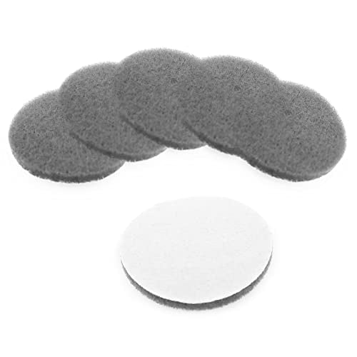 Heavy Duty Scour Pads, Non-Scratch Scrub Sponges, ULIFESTAR 5PCS Dish Scrubber Scouring Pads, Dual-Sided Reusable Household Scrub Pads for Dishes,Dish Cleaning Tool,Kitchen Scrubbers & Metal Grills - size: 121mm/5''1000-1200grits