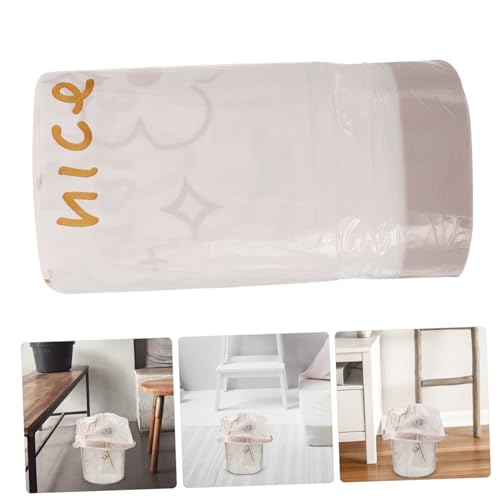NOLITOY 60pcs Heavy Duty Kitchen Trash Bags Large Drawstring Garbage Bags Thickened for Home Office