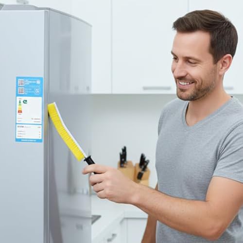 4PCS Groove Cleaning Brush Set for Kitchen Bathroom Window Tracks Crevice Easy Cleaning Home Tool