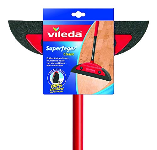 Vileda 1469 Super Feger Classic Broom with Telescopic Handle