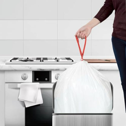 BEIDOU-PAC 13 Gallon Trash Bags Drawstring, 200 Count, White & Unscented Garbage Bags, Multi-purpose Tall Kitchen Trash Bags Can Liners for Business Home Commercial and Industrial - style: 13 Gallon |200 Count