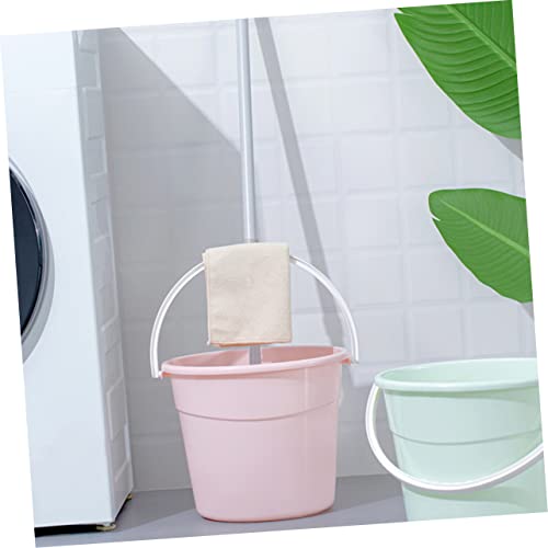 Cabilock 1pcs Heavy-Duty Water Container Bucket Handle Versatile Utility Storage for Home Car Washing Fishing and More Lightweight Compact Design - color: Pink
