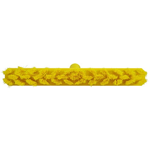 Vikan 15 1/4 in Sweep Face Broom Head, Soft, Synthetic, Yellow 31716-1 Each