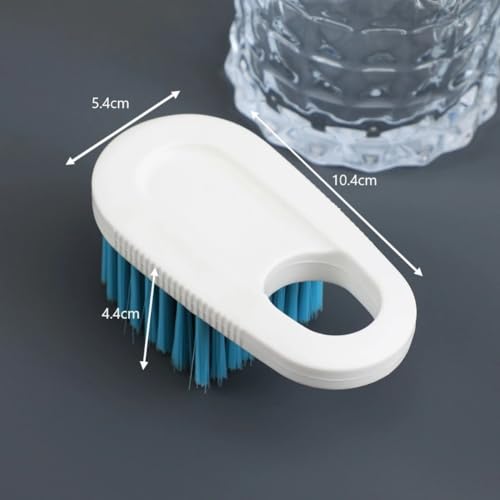 Heavy Duty Scrub Brush - Kitchen & Bathroom Cleaning Brush with Comfort Grip