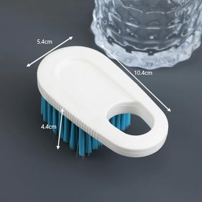 Heavy Duty Scrub Brush - Kitchen & Bathroom Cleaning Brush with Comfort Grip