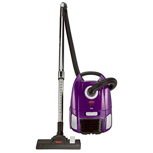 Bissell Zing Lightweight, Bagged Canister Vacuum, Purple, 2154A - style: Zing Canister Purple