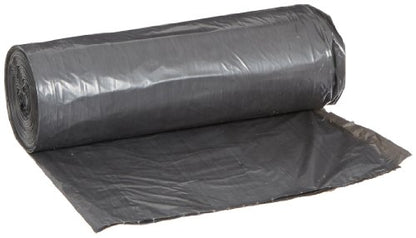 Aluf Plastics 20-30 Gallon Trash Bags - (100 Count) 1.1 MIL (Equiv) Low Density Plastic Garbage Bags - 30" by 36" for Home, Kitchen, Office Commercial Industrial, Black - style: 20-30 Gal, 1.25 Mil Equiv, 100 Count
