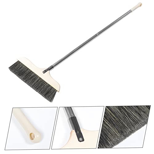 Healeved Detachable Hardwood Floor Broom Soft Bristles Lightweight for Kitchen Camping