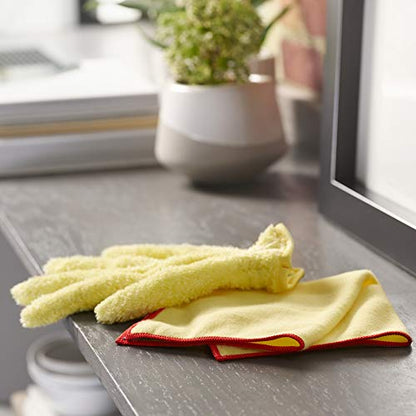 E-Cloth High Performance Dusting Glove - Reusable Microfiber Dusting Glove for House Cleaning, Washable Mitt for Dust, Pet Fur, Furniture, Blinds, Wood, Kitchens, & Household Surfaces - 1 Pack - size: New Version