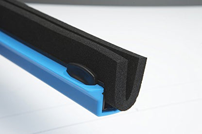 Vikan 77533 Squeegee,Fixed Head,Floor,20",PP/RB,Blue - color: Blue, size: 7753