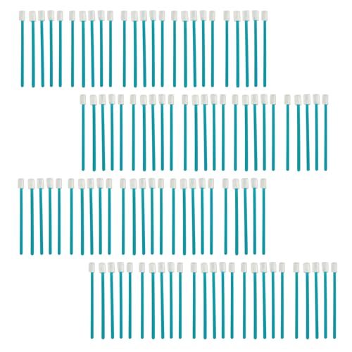 Evaclean Swilly Original Disposable Crevice Brushes - 100 Pack - Versatile Cleaning Tool for Tight Spaces, Window Tracks, Keyboards, Car Vents, and Household Use (Blue) - color: Blue