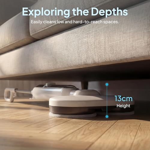 Scrubbing Steam Mops for Floor Cleaning, 15-in-1 Steam Cleaner for Home with 500ML Removable Tank, MultiPurpose Detachable Spin Steamer Mops for Hardwood Floor Clothes Window Tile Carpet Home Use