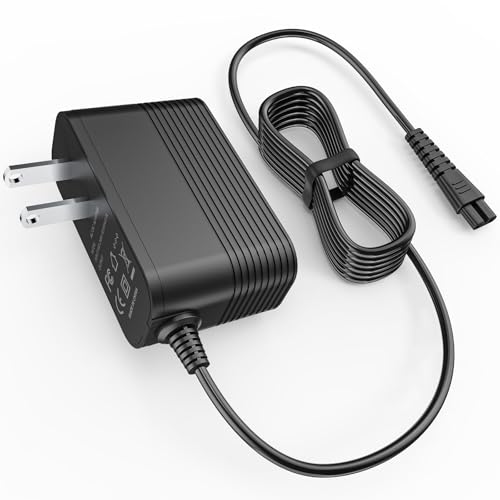 Charger for Voweek Electric Spin Scrubber Compatible with Voweek VWS211/SP02/ LABIGO LA1 Electric Spin Scrubber Power Cord Charger