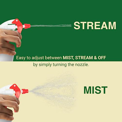 Heluva Green Spray Bottle Nozzle Replacement, Bottle Tops Only - Sprayer Nozzle Triggers for Heavy Duty, Commercial, Home Cleaning Solutions - Fits 8,16,24,32 oz Plastic & Glass Bottles, Red 6 pack - color: Red, size: 6 Pack