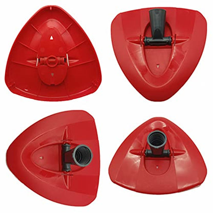 Spin Mop Replacement Base Rotating Triangle Mop Head Cover Plastic Base Compatible with Spin Mop Easy VVring 1 Tank System