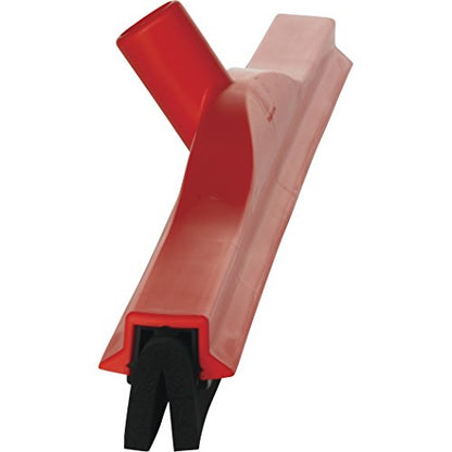 Vikan 77544 Squeegee,Fixed Head,Floor,24",PP/RB,Red - color: Red, size: 7754
