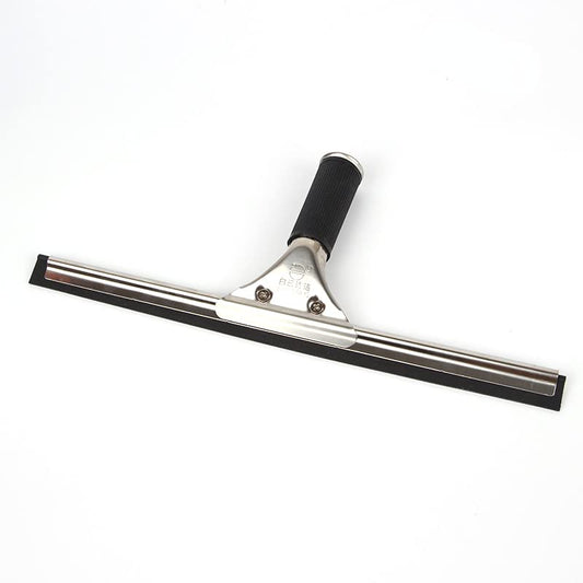 All-Purpose Shower Squeegee for Shower Doors, Bathroom, Home Office Window and Car Glass - Stainless Steel, 17.7inches