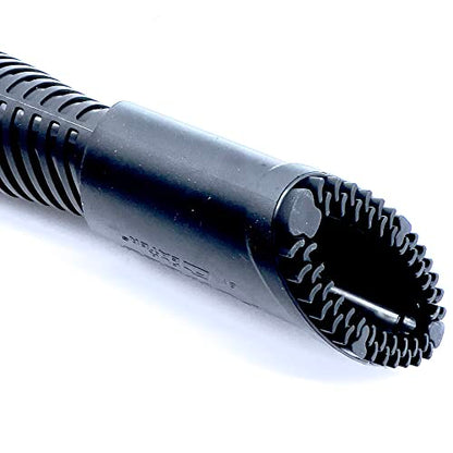 Buff Brite: Fur EEL Pro & Fang Adapter - Pet Hair Remover Vacuum Attachment - Dog & Cat Grooming & Cleanup Tool, Head Works Wet & Dry, Carpet-Home-Car