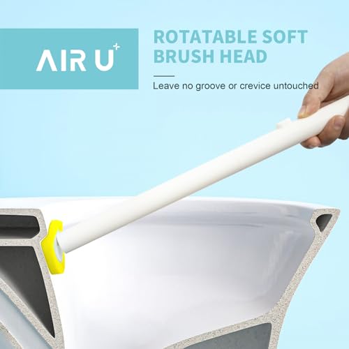 48 Count Disposable Toilet Brush Heads, Toilet Bowl Wand Refills for Toilet and Bathroom Cleaning, Yellow Lemon Fragrance, Not Suitable for Electric Toilet Brushes - color: Yellow