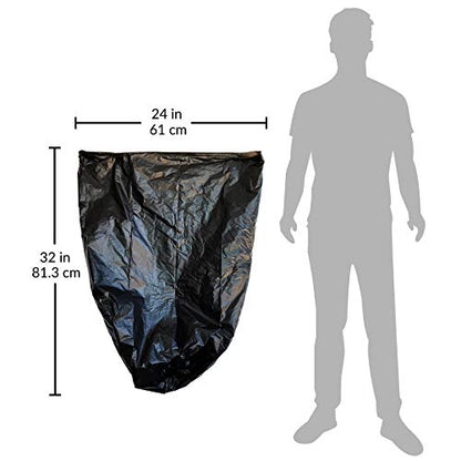 Reli. EcoStrong 13 Gallon Trash Bags | 500 Count Bulk | Black | Eco-Friendly | Made from Recycled Material - size: 1 Count (Pack of 500)