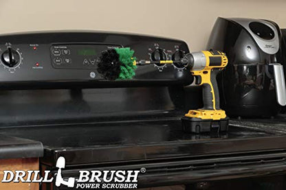 Kitchen Scrubbing Accessories - Kitchen Cleaning Supplies - Cast Iron Skillet Brush - Pots and Pans Cleaning Tools - Countertop Cleaning Tools - Cutting Board - Stovetop Scrubber - Oven Brush - Sink - color: Green