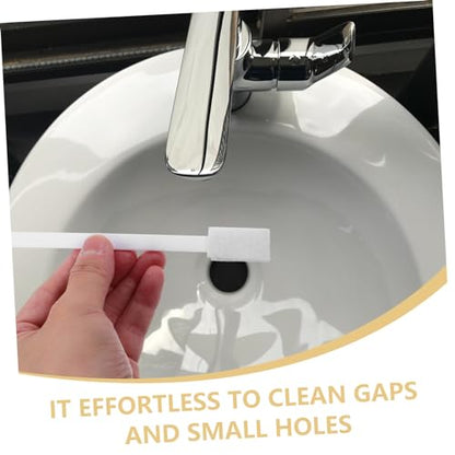 Generic Toilet Brush Crevice Household Cleaning Gaps Brush Long Handle Disposable