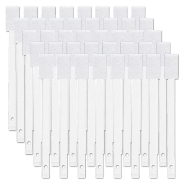 40 Pieces Disposable Crevice Cleaning Brush Crevice Hole Brush Toilet Bowl Brush Window Door Track Space Cleaning Brush - (Color: Pink)