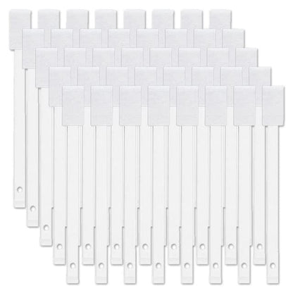 40 Pieces Disposable Crevice Cleaning Brush Crevice Hole Brush Toilet Bowl Brush Window Door Track Space Cleaning Brush - (Color: Pink)