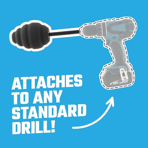 Chemical Guys Ball Buster Wheel and Rim Speed Polisher - Wheel Cleaner Drill Attachment for Safe & Easy Cleaning Hard-to-Reach Areas on Cars, Trucks, SUVs, RVs, and Motorcycles