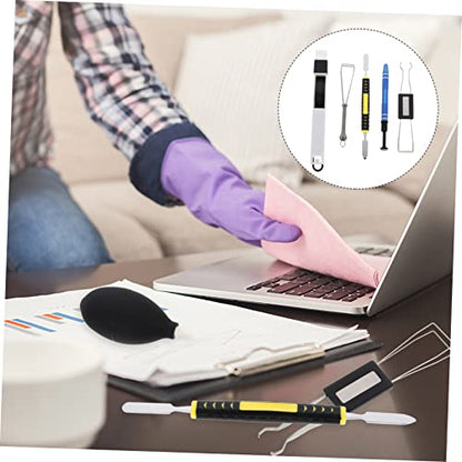 Hemobllo 1set Mechanical Keyboard Keycap Puller Tool Ic Brush and Chip Picker for Easy Cleaning and Maintenance of Keyboards and Circuit Boards