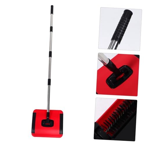 Cabilock Hand Push Carpet Sweeper Lightweight Manual Vacuum for Efficient PET Hair Removal Non-Electric Floor Roller Broom for Home Use