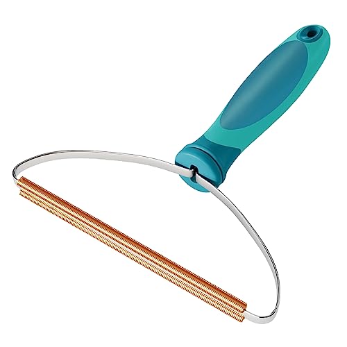 Pet Hair Remover, Dog Cat Hair Brush for Shedding,Reusable Clothes Fuzz Cleaner, Portable Lint Roller, Carpet Scraper Rake, Pet Fur Shaver for Pet Bed Car Mat Couch Rug Pet Towers