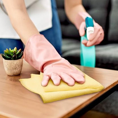 Simple Houseware 9-Pack Microfiber Cleaning Towels, Heavy-Duty & Reusable Cloths for Home, Kitchen, and Car, 16" x 24", 325 GSM - size: 9 Pack